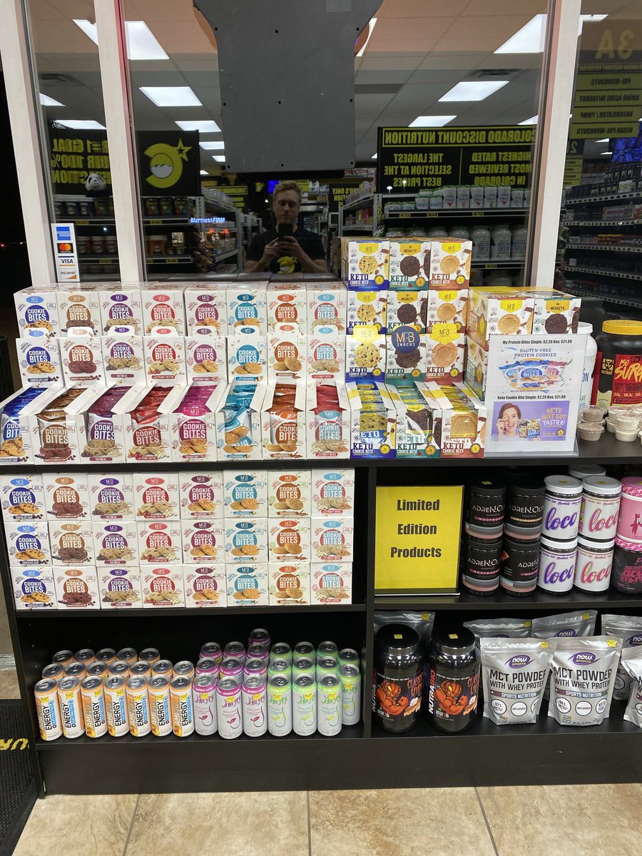 sinfitnutrition's tweet photo. $GTEH That moment you walk into a retailers store and see the support they give you because your products fly off the shelf is humbling and exciting. #sinfit #retailstores https://t.co/vXjb90rH1D