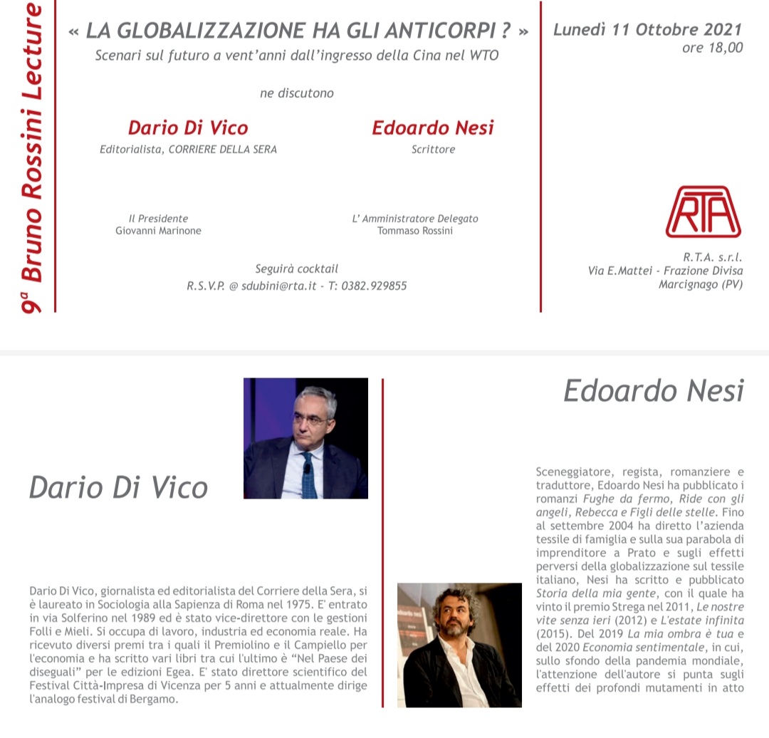 PaoloGerardini's tweet photo. Bellissima serata nel magazzino della #PMI #RTA a riflettere su #globalizzazione, #impresa, #territorio e #futuro con @dariodivico, #EdoardoNesi e #TommasoRossini a cui va un grande grazie @Assolombarda @recifar @mattiamacellari https://t.co/cQJkDtozYC