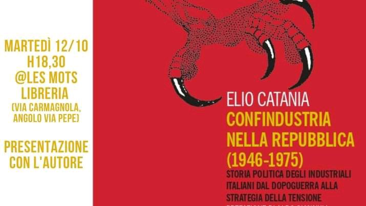 Oggi h18.30 la prima di "#Confindustria nella Repubblica": ci vediamo in quell'angolo di cultura popolare che è <a href="/LesMotslibreria/">Les Mots libreria</a> con Elia Rosati e <a href="/lapsustoria/">Laboratorio Lapsus</a>