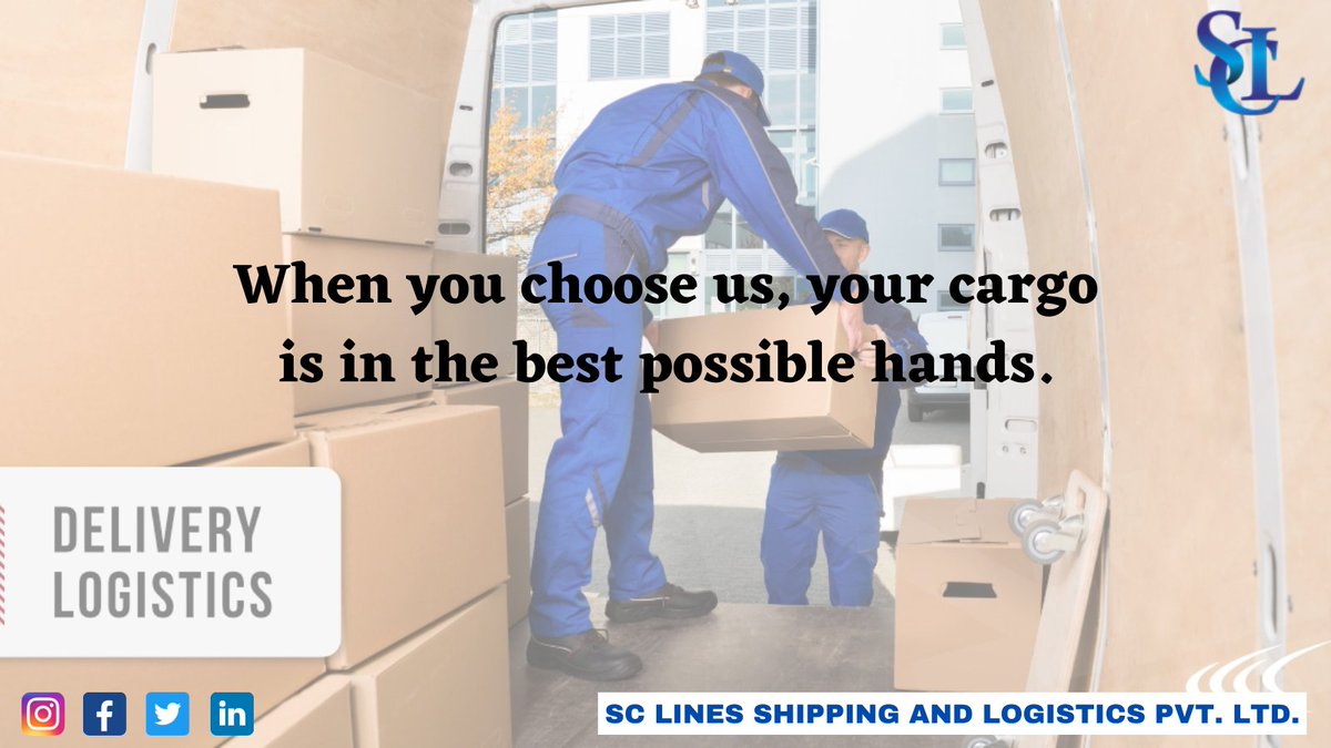 sc_lines's tweet photo. SC lines initiated in 2015, specializes in the logistics of all sorts of cargo and products and is handled with care by our experts.
#sclineshippingandlogisticspvtltd #freightforwarding #logisticsolutions #transportation #cargomovement #supplychainmanagement #experthandling https://t.co/DJ5bANlXXG