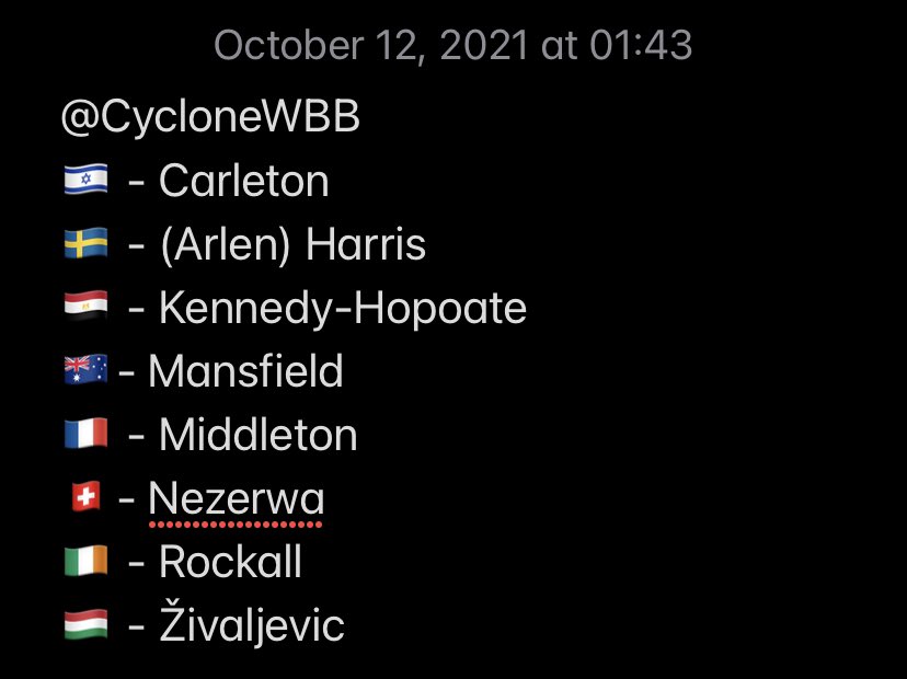 IowaStGlobalBKB's tweet photo. here’s an update of where Cyclones are playing internationally https://t.co/GqD5NiqWYJ