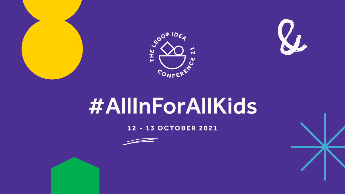 Glimte modstå maksimum The LEGO Foundation on Twitter: "The next two days, we and our partners are  #AllInForAllKids during this years' partner-exclusive LEGO Idea Conference  with the theme of Collaboration. We want to find out