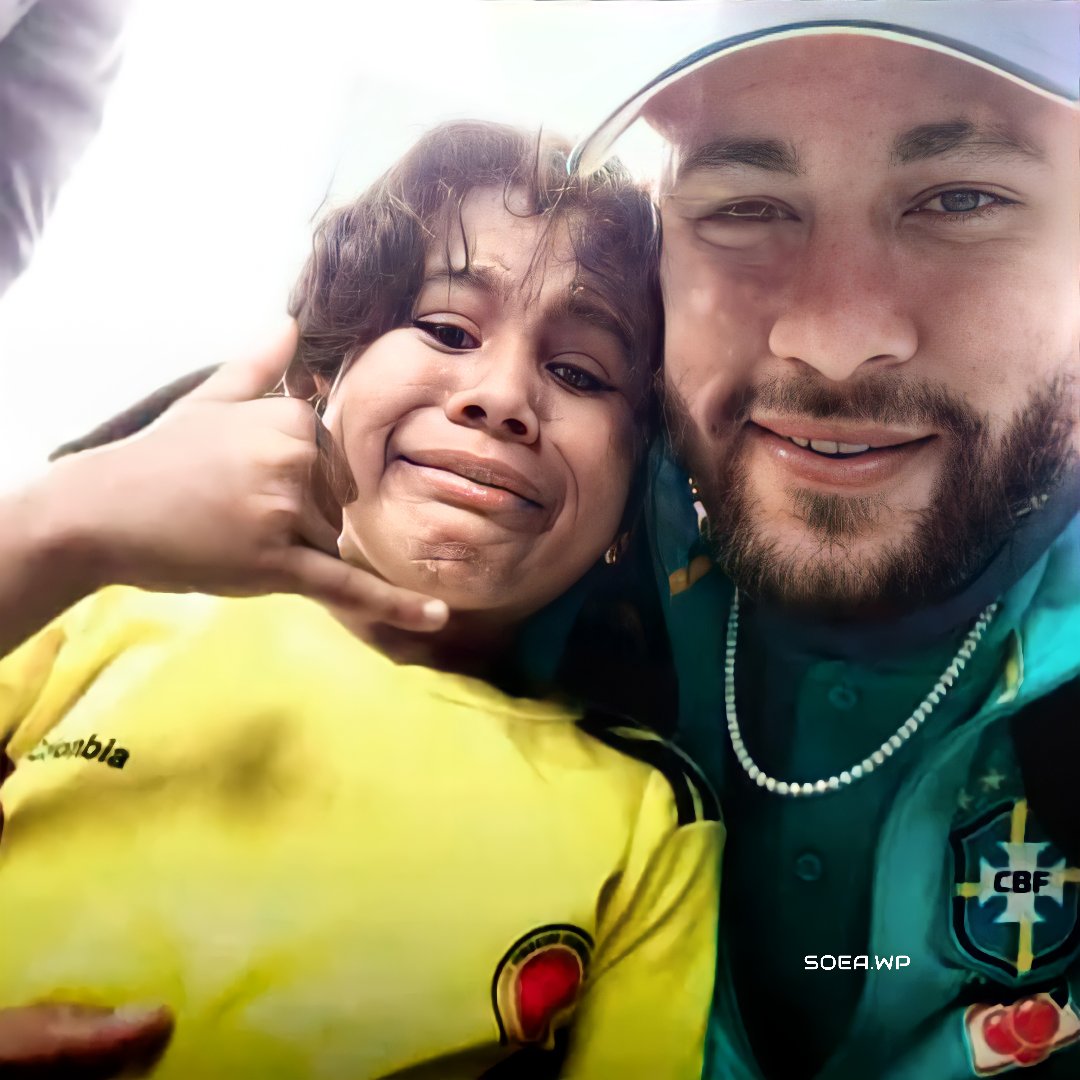 soeaofficial's tweet photo. "He is the hero. A hero without lies, who faces his story head-on, without looking for cowardly shortcuts, without being a traitor" wrote Neymar's father and shared an emotional photo after Brazil passed through Colombia https://t.co/1bgM4xZ9yG