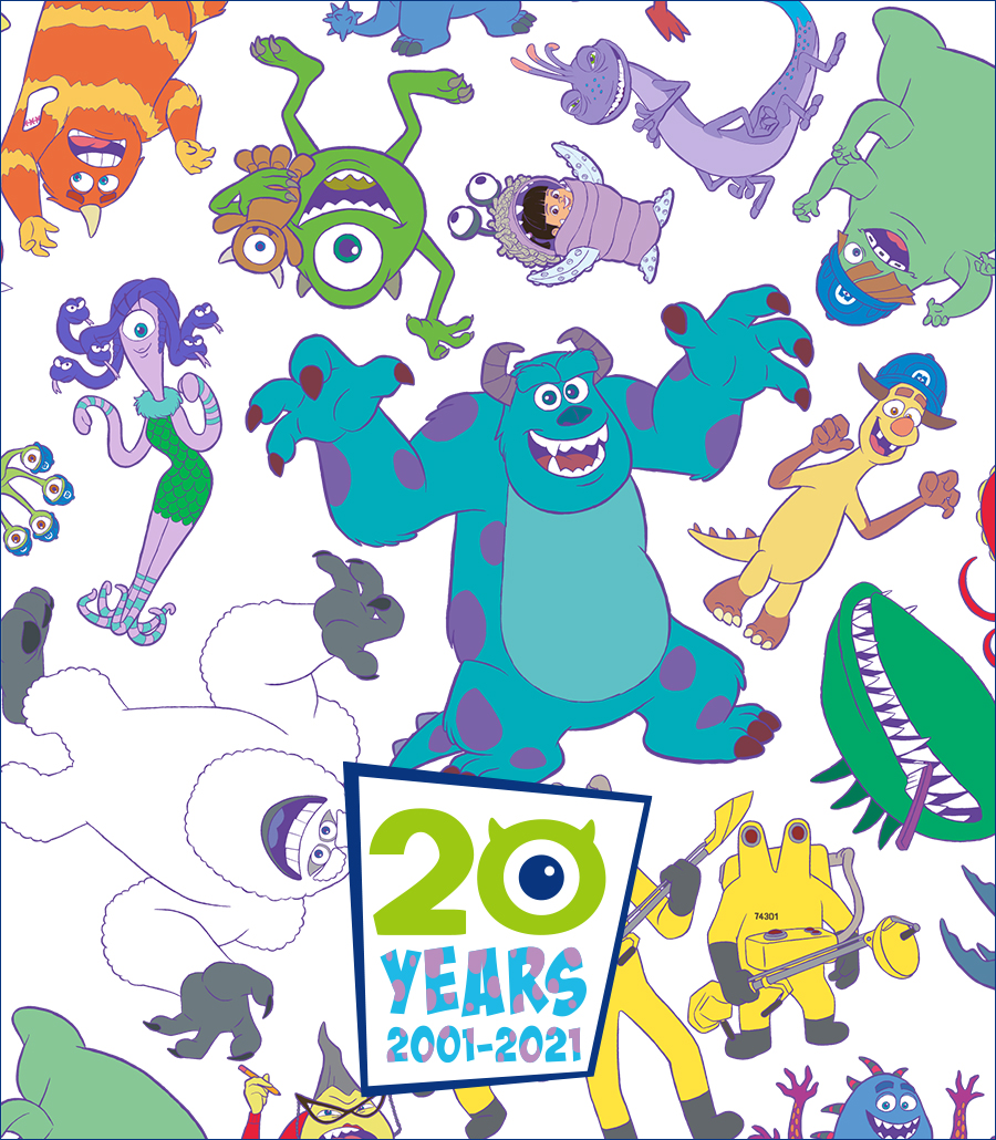 ディズニーストア モンスターズインク 20周年 ピンズセット ディズニーストア モンスターズインク 20周年 ピンズセット