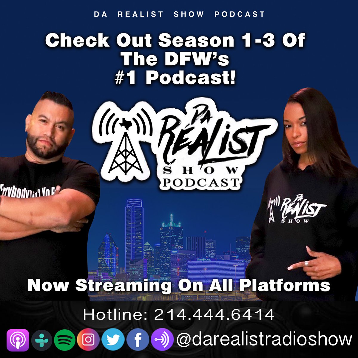 Please check out Season 1-3 on #TuneIn #ApplePodcast #Spotify #Anchor &amp; more.....