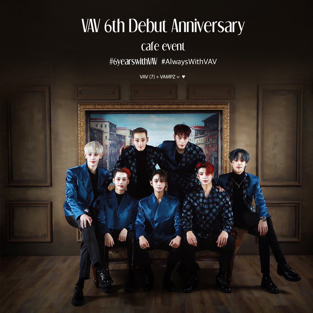 MarshmalLou1221's tweet photo. Always with VAV 

To VAV with love from VAMPZ 💜✨

VAV 6th Anniversary Cafe event
📍@lazyandco 
📆 10. 28 ~ 10. 31 

#6YearswithVAV #영원하자_VAV #AlwaysWithVAV #vav https://t.co/5A7OrPNUCx