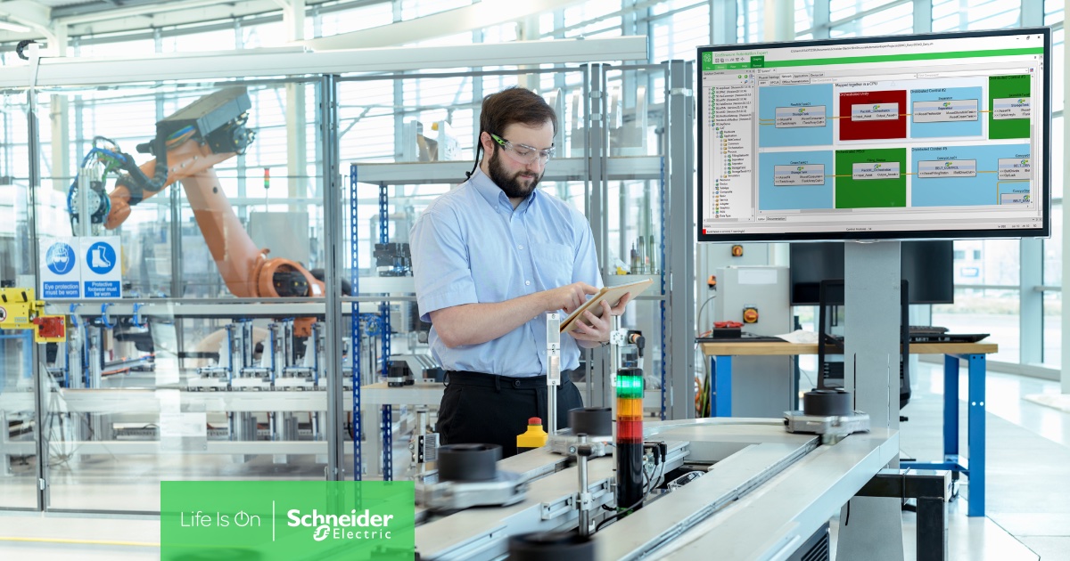 Digitale Automatisierungslösungen sorgen nicht nur für mehr Effizienz, sondern auch für besseres Klima. 💚 Auf der #FMB2021 vom 10. bis 12.11. zeigen wir Ihnen am Stand 20-C5, wie's geht. 😊 Gratis-Ticket 👉 spr.ly/6014JJj7y <a href="/FMB_Messe/">FMB Messe</a> Schneider Electric #Maschinenbau