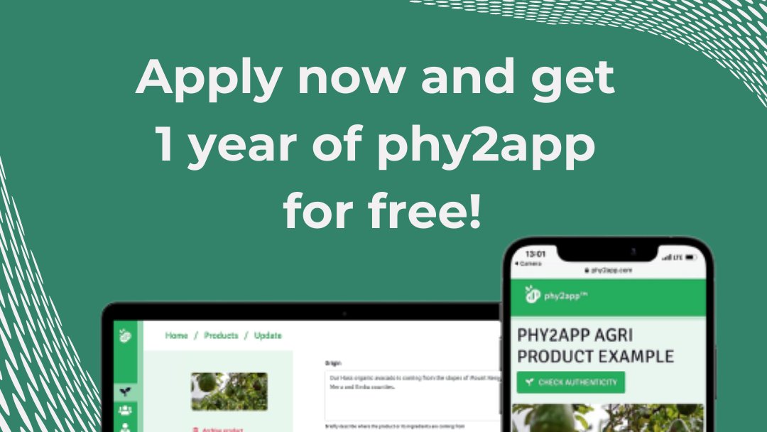Anteja_Africa's tweet photo. Don’t miss this chance to get #phy2app for free for 1 year!
Do you want to boost your sales and get #digitalskills in 1 year? Are you a Kenyan agribusiness? Apply to the #TransparencyChampions call today!
Apply here:
https://t.co/ui08e0Q0PZ https://t.co/yt11zgqwSR