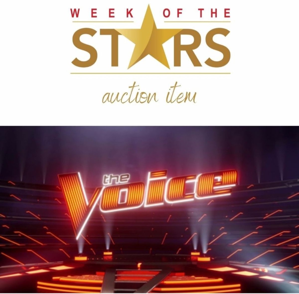 PPIEorg's tweet photo. This online auction item will feature 4 tickets to a live taping of the Voice (tickets are for Dec 2021 or next fall, depending on availability)

Registration is now open https://t.co/HN46iE7JjM https://t.co/0ZI9xNX3J7