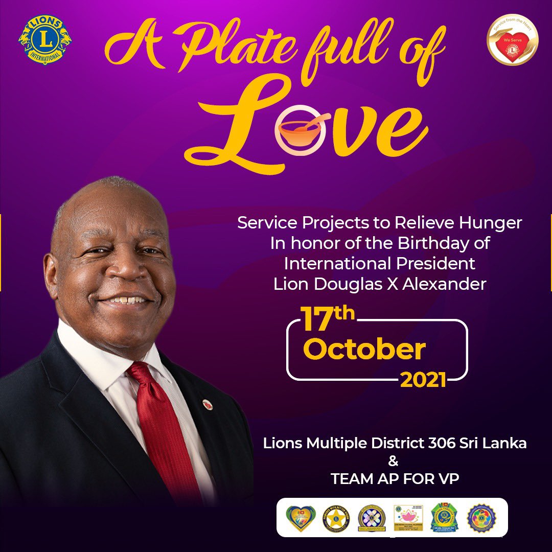 GampahaL's tweet photo. GAMPAHA Metro Lions are ready to accept the Hunger Challenge on 17th October  #APforVP #APservicechallenge #LionsofSriLanka #LeoLionsofSriLanka #Lionsofgampahametro #hunger #lionsclubsinternational #proudlion https://t.co/fj5inhQDLm