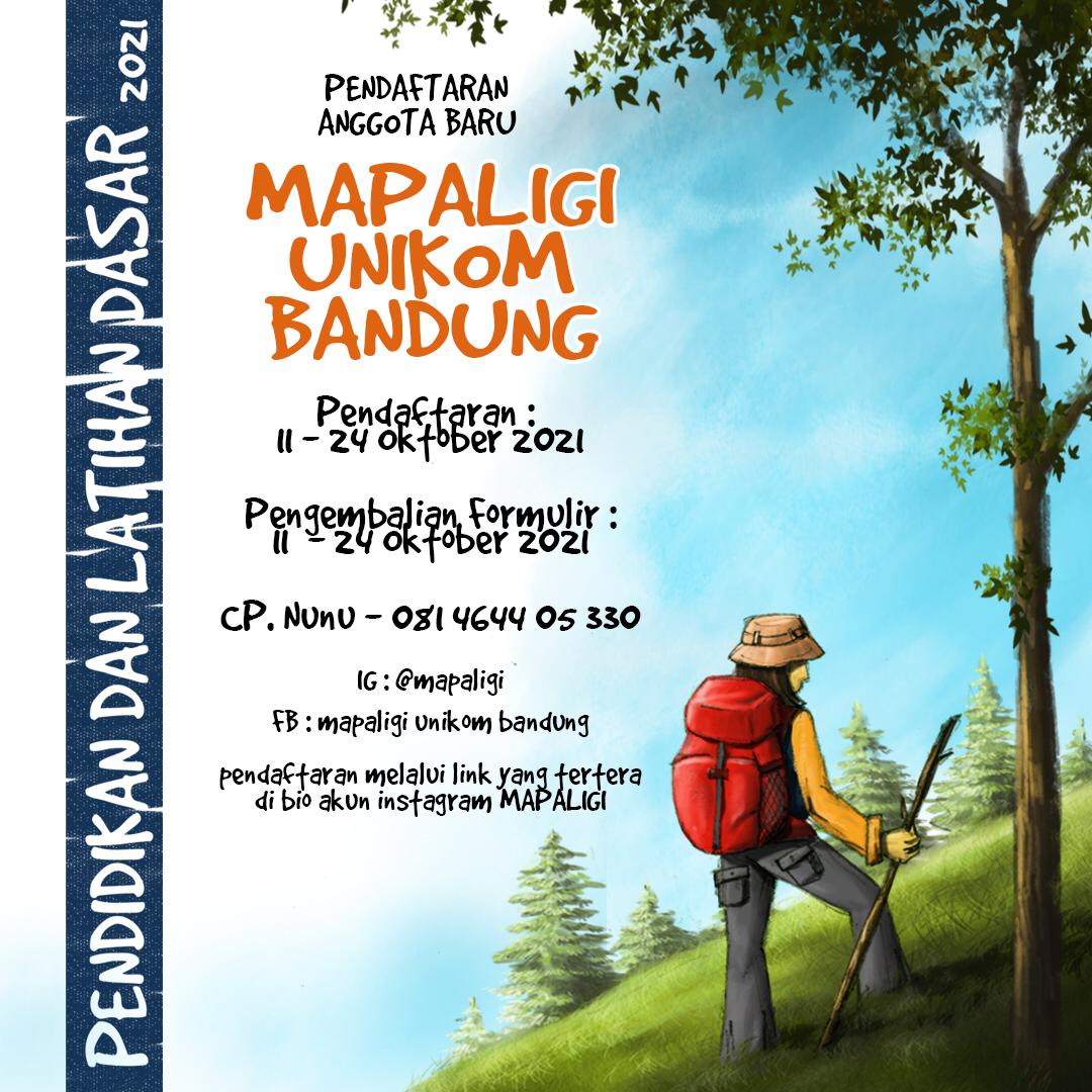 Open recruitment Mapaligi XXIV
Halo, jiwa-jiwa muda!
Untuk kalian yang tertarik untuk bergabung menjadi bagian dari Mapaligi, sekaranglah saatnya!

Link formulir:
bit.ly/3iL6MJh

Informasi lebih lengkap cek: instagram.com/mapaligi/

#Mapaligi #Mapaligiactivity #unikom