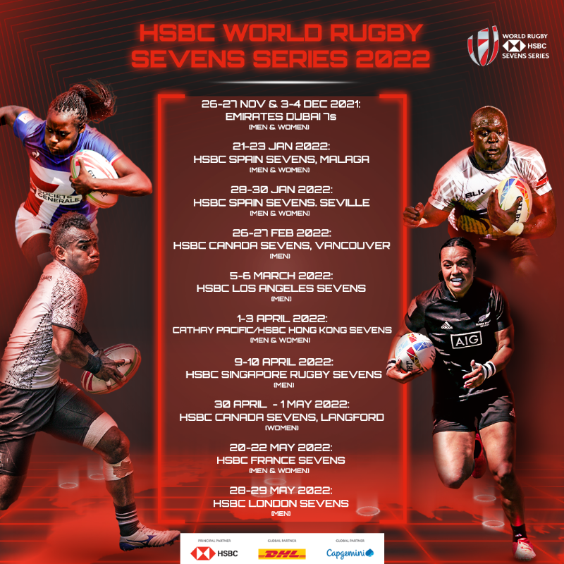 SVNSSeries's tweet photo. Sevens is BACK 🙌

Introducing the brand new 2022 #HSBC7s Series calendar 🗓

@HSBC_Sport