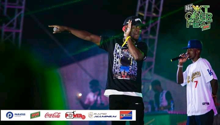 JEMAX_Jemudaeh's tweet photo. Big Hommie Shi Chabota @Chefy187 brought me out on his set at the @RandGzambia Octoberfest this past weekend. Great experience, Sancho for the support kwaliwama Uku Zoona. https://t.co/JYWz2EujYb