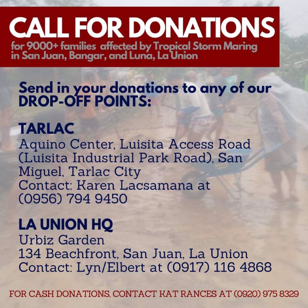 tonyocruz's tweet photo. #ReliefPH for La Union: How to help https://t.co/6TLUfYiH5w