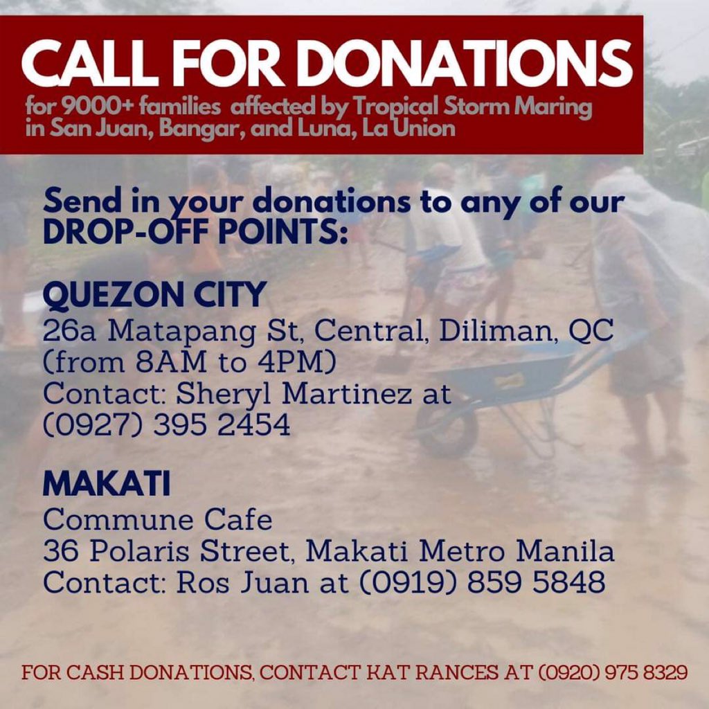 tonyocruz's tweet photo. #ReliefPH for La Union: How to help https://t.co/6TLUfYiH5w