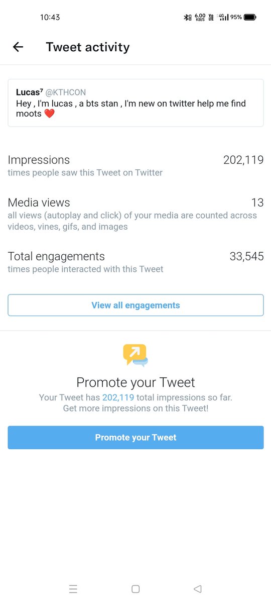 KTHCON___'s tweet photo. Please Retweet this tweet ..
My old account got locked because of haters please help me to get moots ❤️
You Can See My Account Impression And Engagement But These Haters 😭 https://t.co/NXiBvrCaXc