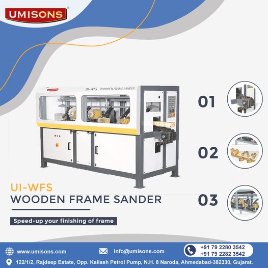 ➥ Buy #WoodenFrameSanderMachine at the latest price in #Ahmedabad by #UmisonsIndustries.

🌐 Visit At: umisons.com/services/woode…

#WoodenFrameSander #oemmanufacturer #FrameSanderMachine #woodworkingmachines #woodworkingtools #woodworking