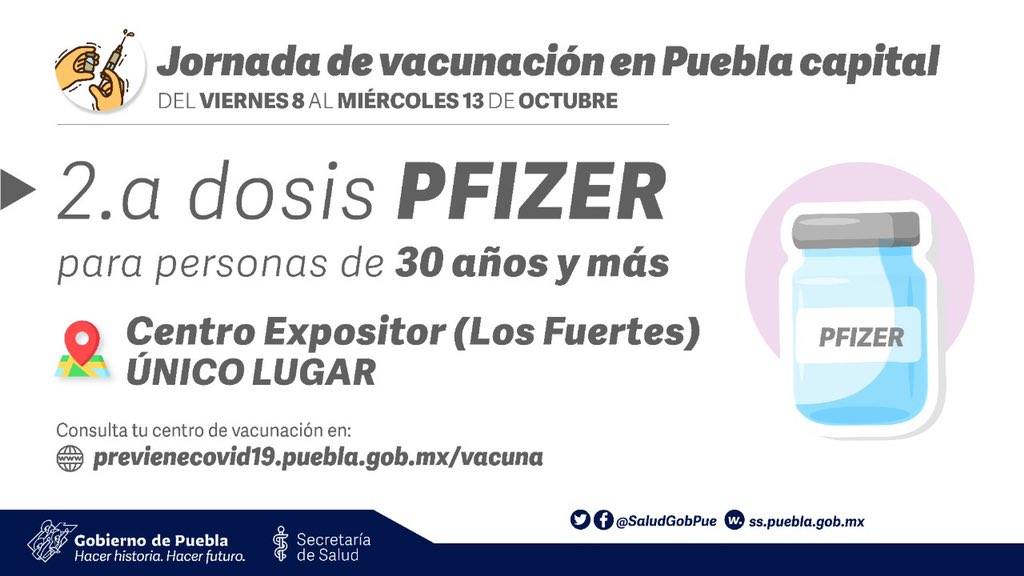 SaludGobPue's tweet photo. ¡Identifica tu punto de aplicación por biológico y acude a vacunarte! Recuerda que esta estrategia es la principal en la lucha contra la pandemia.
Infórmate 🌐 https://t.co/d0hUNCDYew https://t.co/qhqaGiEEDL