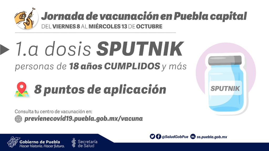 SaludGobPue's tweet photo. ¡Identifica tu punto de aplicación por biológico y acude a vacunarte! Recuerda que esta estrategia es la principal en la lucha contra la pandemia.
Infórmate 🌐 https://t.co/d0hUNCDYew https://t.co/qhqaGiEEDL