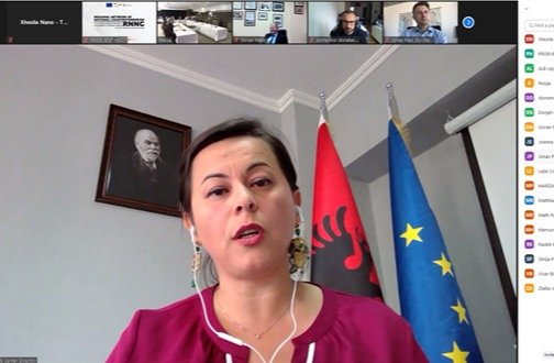 CenterCve's tweet photo. Director @CenterCVE 🇦🇱 contributed to #RNNC event chaired by the #EU Regional CT/Security Advisor to discuss on #rehabilitation, #reintegration #resocialization (RRR) activities towards returning #FTFs &amp; their families &amp; related implementation of the JAP arrangement on #CT #CVE https://t.co/ZdC0iiQgoN