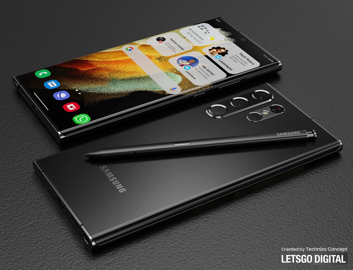 letsgodigitalNL's tweet photo. Samsung Galaxy S22 Ultra camera design update
https://t.co/qiGPPD7CHn

Expected in three colors : Black, White &amp; Burgundy Red.

Video animation in collaboration with @technizoconcept 
https://t.co/jegf7U5dBW

#Samsung #SamsungS22Ultra #GalaxyS22Ultra #S22Ultra #SamsungUnpacked https://t.co/evibEABCK1