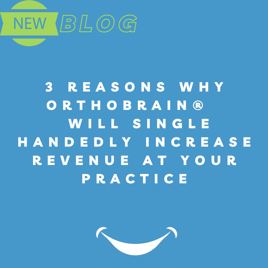 [BLOG POST] 3 reasons why orthobrain single handedly will increase revenue at your practice
ow.ly/jZLZ50Gp5W6

#dental #clearaligners #braces #dentaleducation #thegpsorthodontist #orthodontics #dentistry #dentalaccess