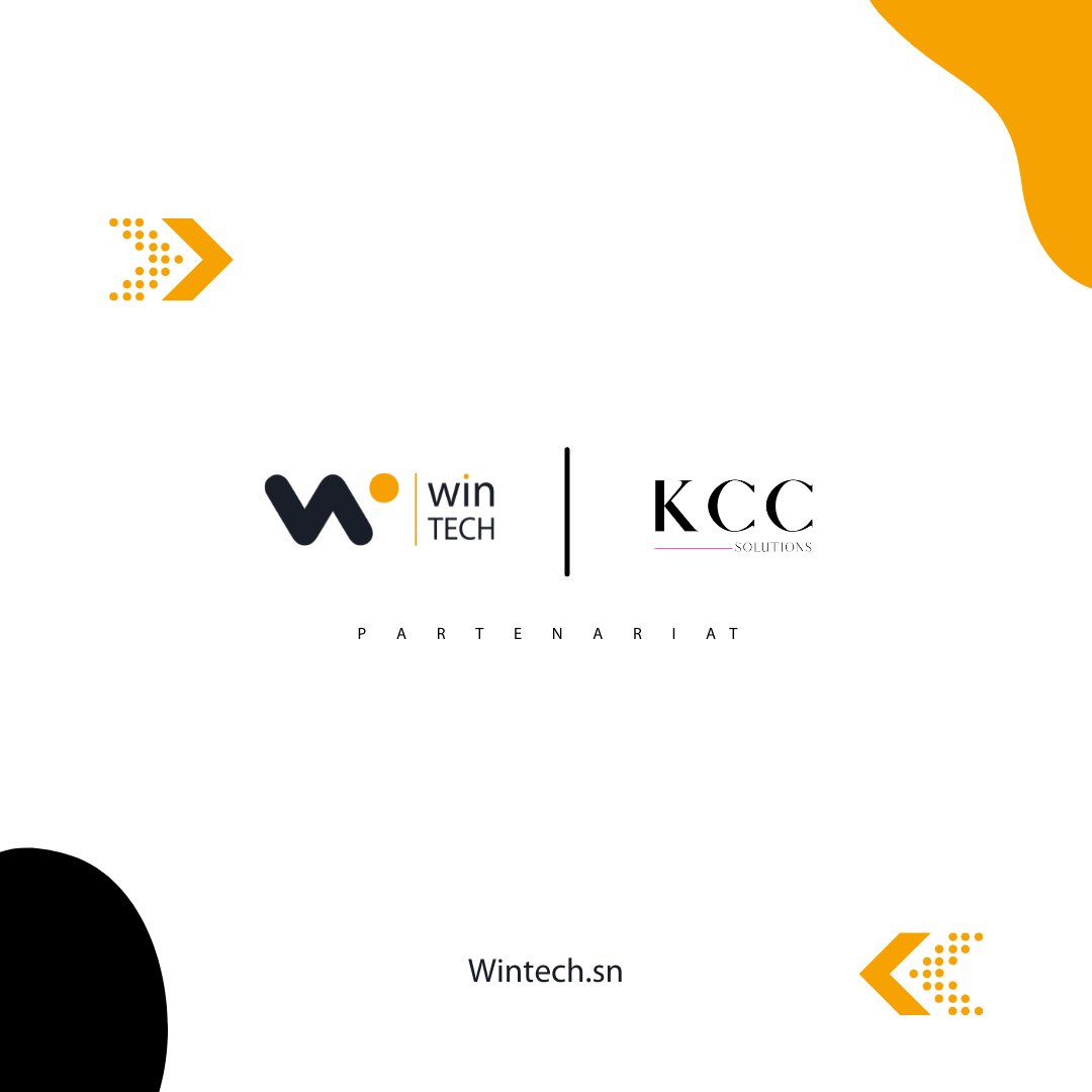 wintech_sn's tweet photo. "N'ATTENDEZ PAS DE CHANGEMENT SI VOUS N'EN FAITES PAS UN." 
Wintech se lancent le défi de moderniser et de développer la communication digitale de KCC Solution en nouant un partenariat stratégique.
https://t.co/N76WdE7TyV

#webagency
#webdigital
#webmarketing https://t.co/t612LTfu37