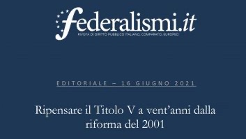 CNRsocial_'s tweet photo. 📌 13-14 ottobre | in presenza e online
Ripensare il #TitoloV a vent'anni dalla riforma del 2001
👉 https://t.co/staQOlmTPc
#Cnr_Issirfa https://t.co/bL1FUmBnAx