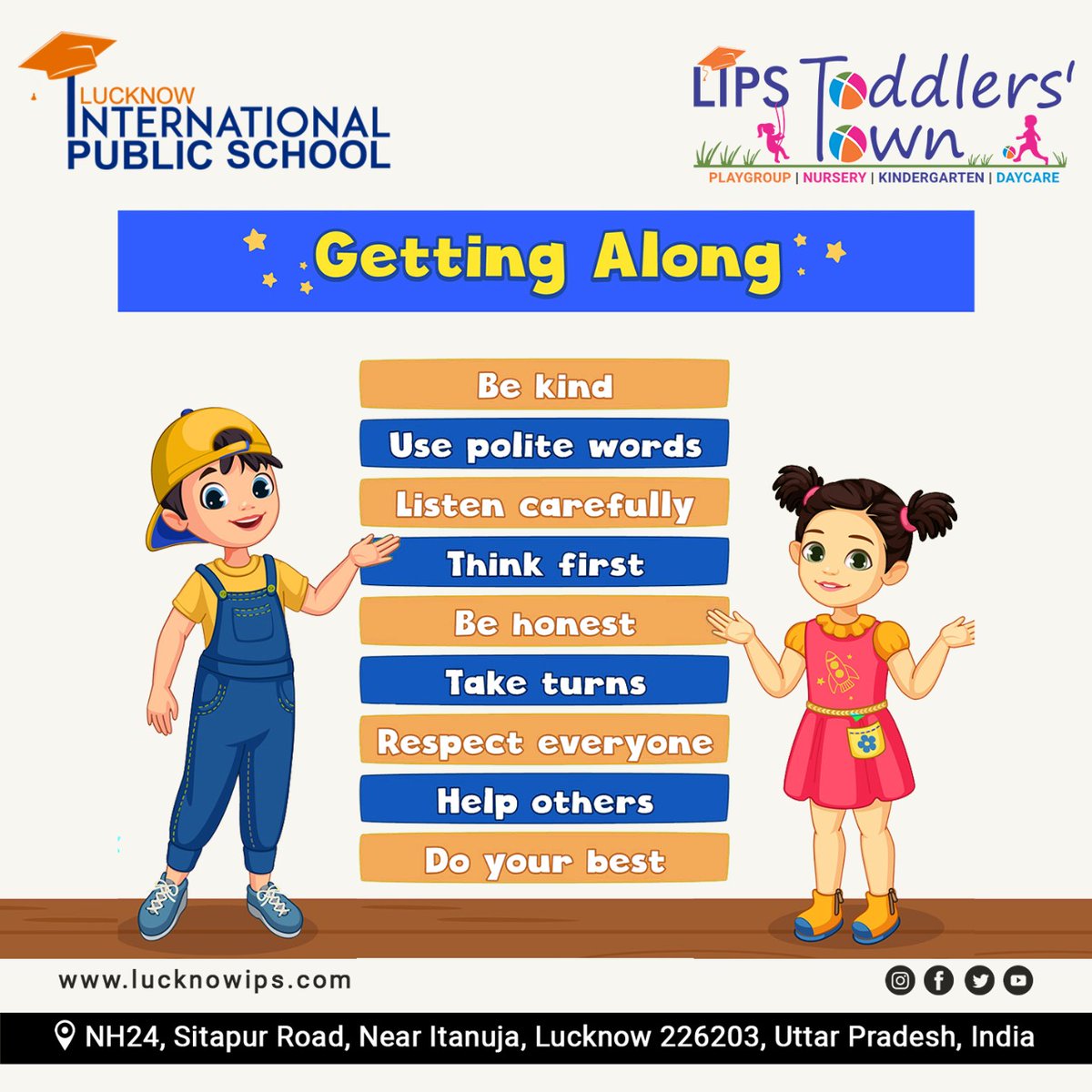 lucknowips's tweet photo. We follow an enriching curriculum with a well-rounded education pattern, which improve the child's learning!!

ADMISSION OPEN!
Enroll Today ! ✨

Contact: +91 7521800903
Visit our website: https://t.co/uNV1iE3Xzf

#lucknowinternationalpublicschool #lucknowips #education #learning https://t.co/eQQybgUt0y