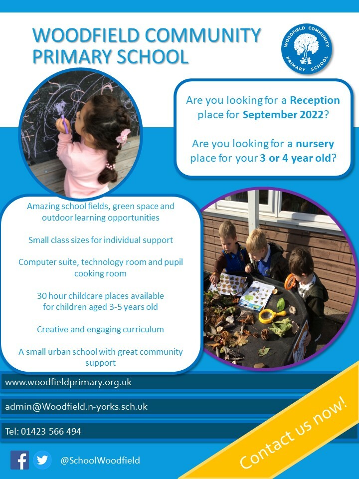 SchoolWoodfield's tweet photo. Are you looking for a #Reception place for Sep 2022 or a #nursery place for their 3/4 yr old? If your child was born 1 Sep 2017 to 31 Aug 2018 they are due to start #school next year. Please go to https://t.co/QPlUTlBNRp to apply. https://t.co/GvEbym6tbu