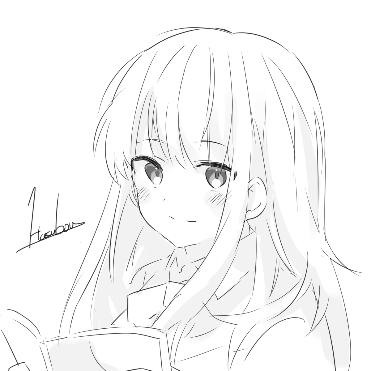 配信で描いた落書き 