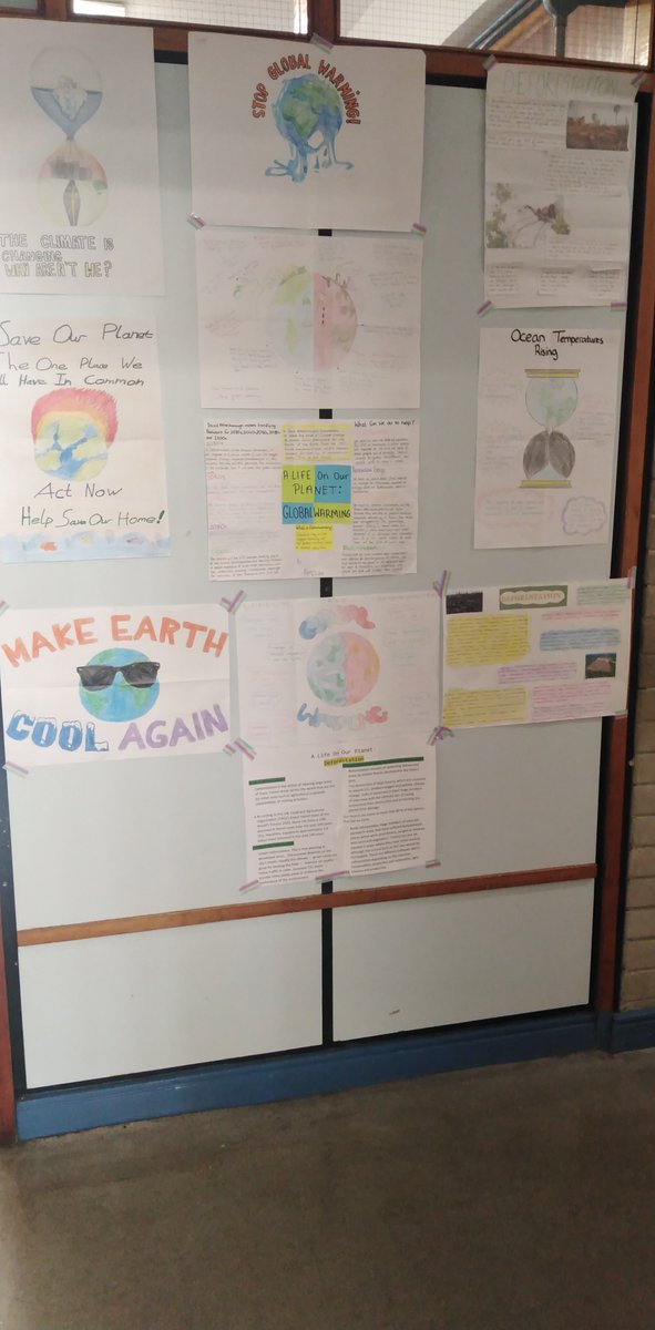 AgScienceCCS's tweet image. TY Science class have been working very hard. They produced lovely posters to raise awareness on climate change and planted spring bulbs in our tunnel this morning. We'll done to all, keep up the good work. #bulbsforbees @GaisceAward @CastlereaCs