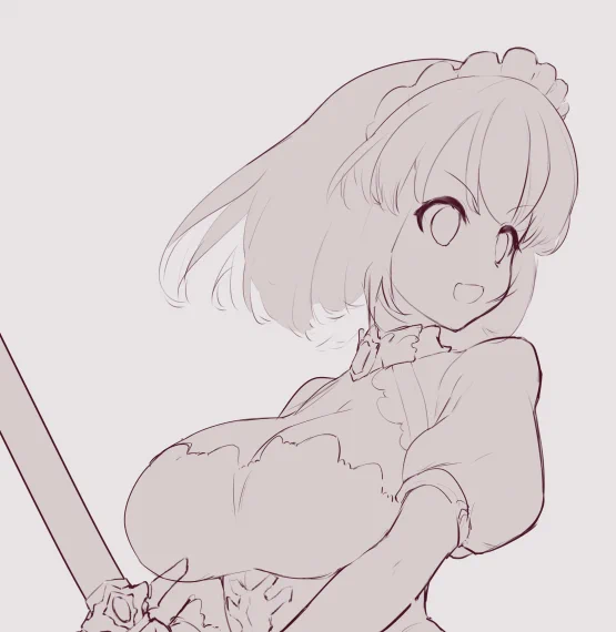 自作ゲーム用にぼちぼち描き始めております。ゲームに合わせてドットで描くという作戦もあるけど…多分普通に描いたいい予感 