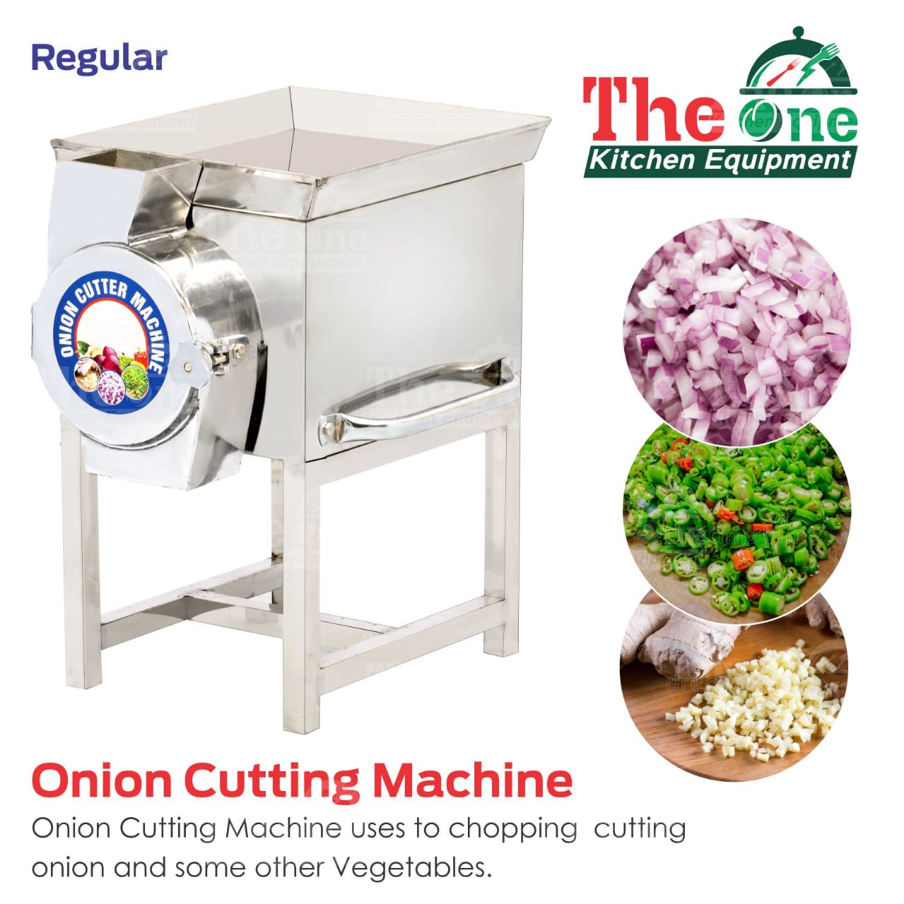 The One Kitchen Equipment on X: Chilli Cutting Machine / Chilli