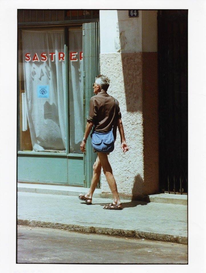 rabihalameddine's tweet photo. Writers doing writerly things:
Samuel Beckett, Tangier, Morocco, 1978. Photo by Francois-Marie Banier https://t.co/MnXNN1lk1b