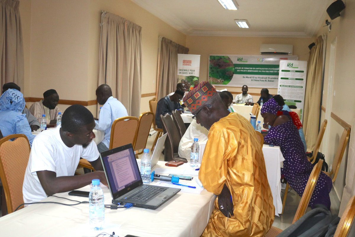 IEDAfrique's tweet photo. Atelier de formation en capitalisation d’expériences en agroécologie des projets bénéficiaires du PFM/FEM/PNUD/SOS SAHEL du Sénégal
@UNOPS_Senegal @SOS_SAHEL_ @UNDP @UNDPWACA
#smallgrantproject #agroecologie #sustainableagriculture https://t.co/fFeYIdfV8J
