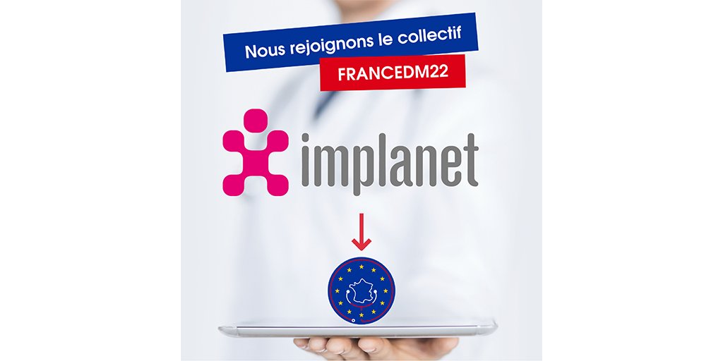 <a href="/ImplanetJAZZ/">Implanet</a> devient membre officiel du collectif <a href="/FranceDM22/">FranceDM22</a> avec qui nous partageons les valeurs, les objectifs et l’analyse de la situation au niveau réglementaire. La qualité et l’innovation des DM et DM DIV français doit être défendue et promue !
#medicaldevices #Europe