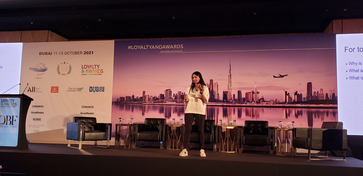 yseeam's tweet photo. Radhika Arapalli talking about sustainability in Loyalty &amp; whole airline offering.
From 2 % to 18%.  So how to control it &amp; keep it low or offset it.
#loyaltyandawards https://t.co/nADgSK8Bur