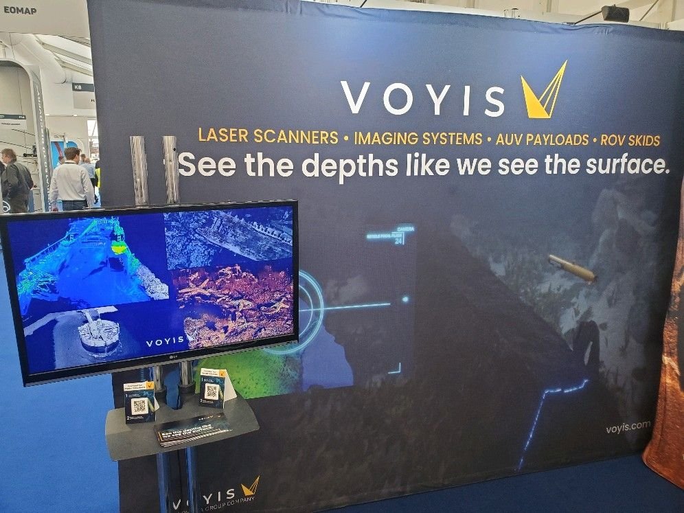 teamvoyis's tweet image. Visit us at stand K6 at @OceanBusiness! Let&apos;s talk underwater laser scanning and imaging payloads.

#OceanBusiness21 #OceanBiz