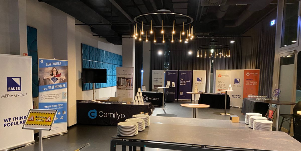 Last day of SIINDA Berlin
Sharing our space with sister companies <a href="/monosolutions/">Mono Solutions</a>  and Sunrise System
Proud to be part of the Bauer Power!