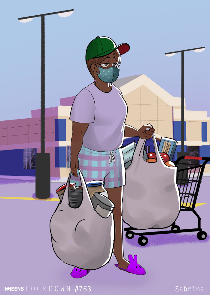 nightfox010's tweet photo. @ReeseW @shwetachauhan Fraeya Pinto is a professional artist who created the art for Meens Lockdown. The crypto collectibles are of a diverse group, run on an eco-friendly and evidence-based blockchain (Cardano), and some characters even wear bunny slippers! Check out Sabrina! @meens_io https://t.co/wGWex8NGqy