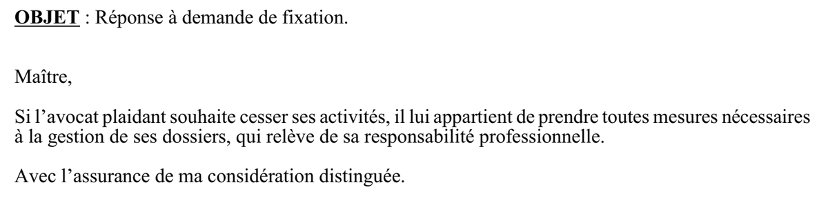 Avokayon's tweet photo. En France un avocat à 5 voire 6 ans de la retraite n'est pas certain de pouvoir plaider un dossier dans lequel il y a eu appel #justicemalade https://t.co/L0wabcfPcE