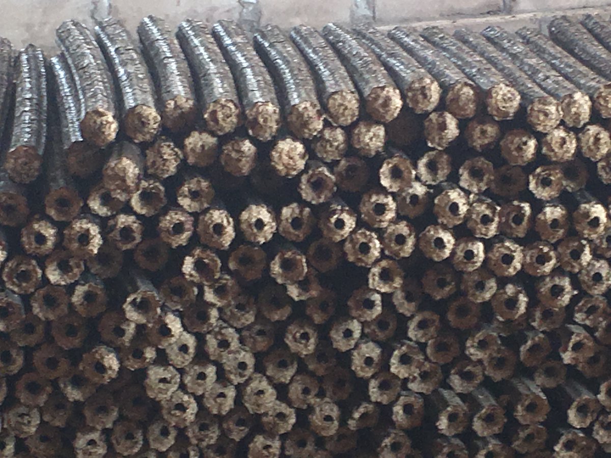 wood briquettes for convenient cooking particularly in big institutions. kuniSMART briquettes are made from sawdust and rice husks. these briquettes are ideal source of renewable energy selling at Tsh.500 only.