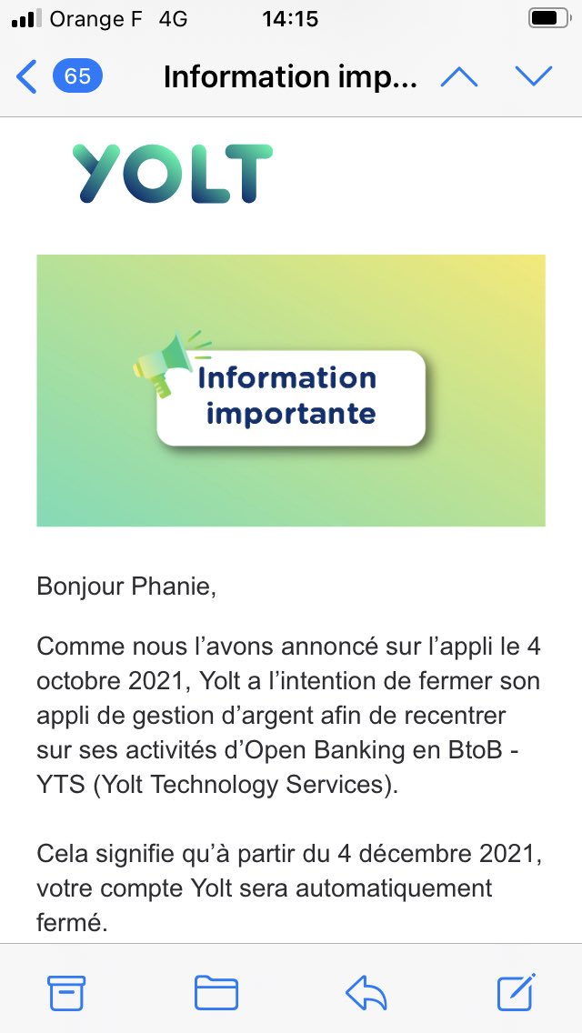 #yolt se recentre sur le BtoB #OpenBanking