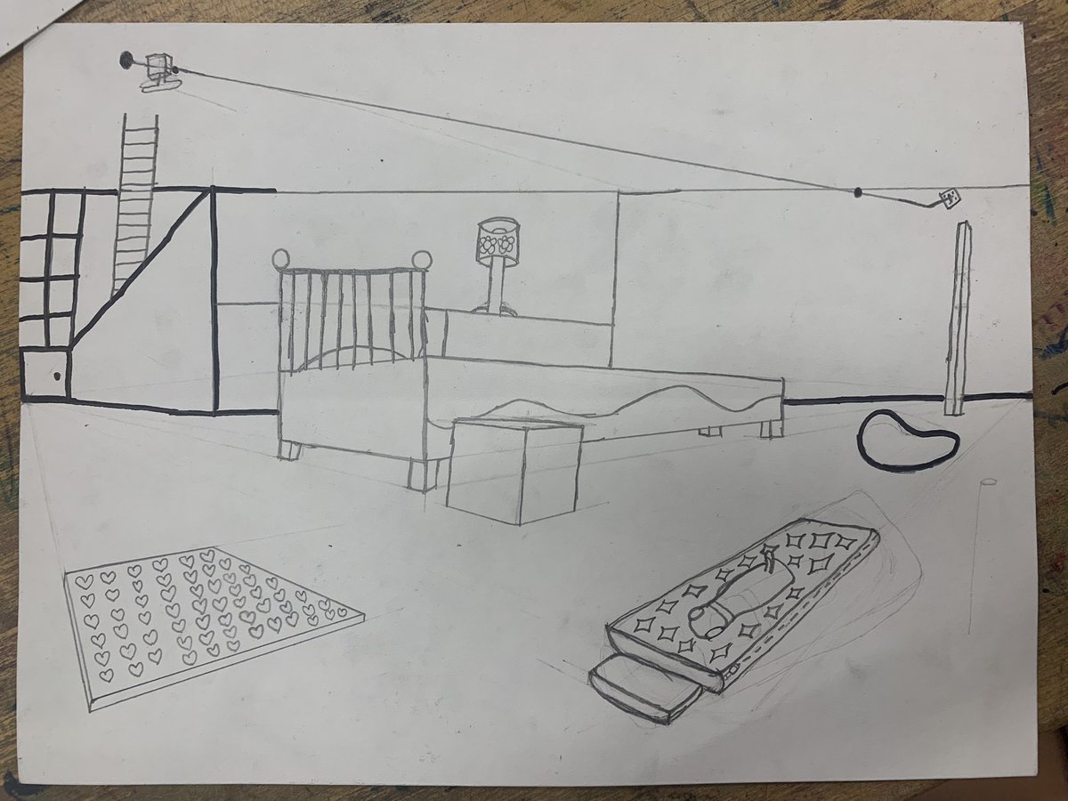 arttchr100's tweet photo. 5th grade students-2 point perspective #cobbartrocks #artsedga 🥰 https://t.co/9UxbTltQUh