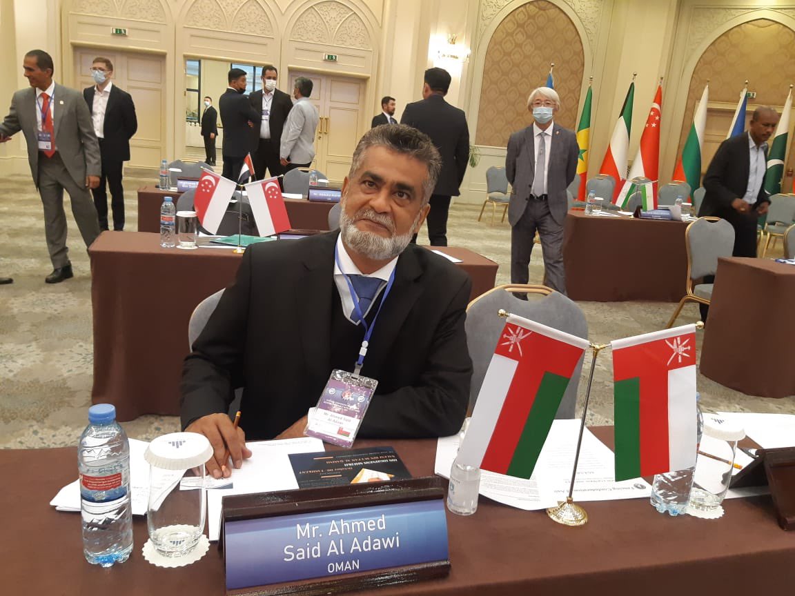 OmanFencing's tweet photo. Eng. Ahmed bin Saeed Al-Adawi of #OmanFencing participated in the General Assembly of the #AsianFencing Federation, which was held in the Uzbek capital of Tashkent. https://t.co/w7CImI31TB