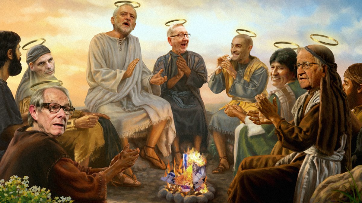 AndJeremySaid's tweet photo. And Jeremy Said

"WE ARE FOR THE MANY - NOT FEW,
OUR LOVE BRINGETH JUSTICE TO YOU,
WE'LL RIGHT EVERY WRONG,
THROUGH POEM AND SONG,
WHICH ALL END WITH BLAMING THE J......
ZIONISTS"

Amen
🙏 https://t.co/UbPMxNcjgf