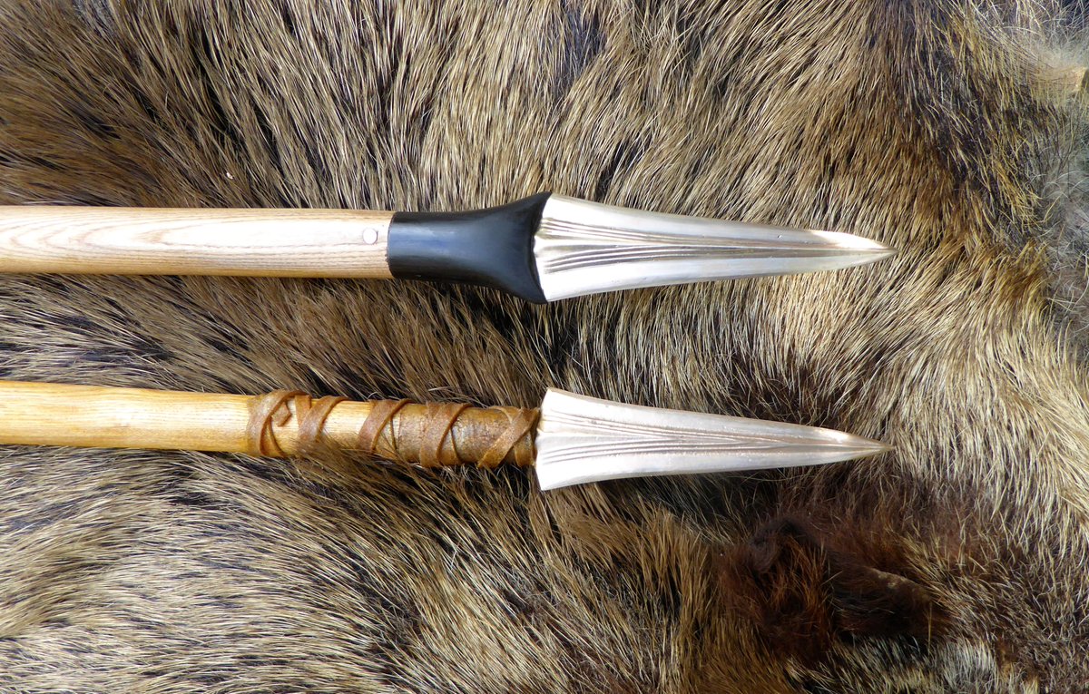 MartinJohn34's tweet photo. Both finished spears and covers https://t.co/uHUtpCbj8l
