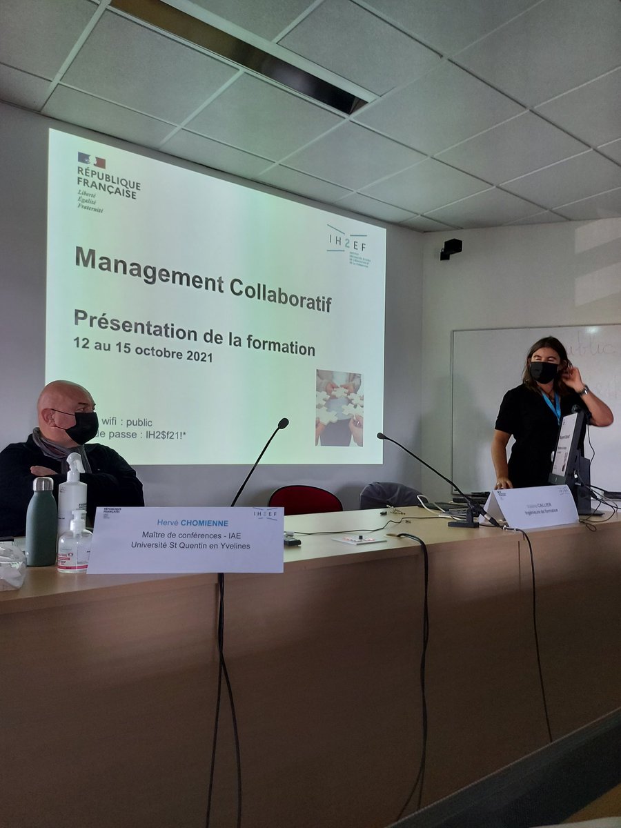 AnnePhilipson's tweet photo. Lancement du présentiel " Former au Management  collaboratif " @IH2EF 60 cadres engagés. Conférences  d'Hervé  Chomienne, de Philippe Raimbault, Anne Sophie Collart. @valeriecallier @nicolasmenagie1 @greg_lefe @stephane_arru https://t.co/iwTzsIPUSD
