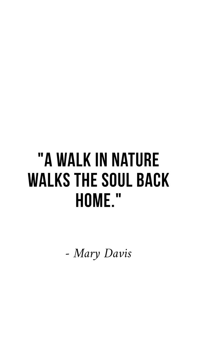 Just simply going for a daily walk can change your entire mood and improve your mental health and wellbeing for the week, it's always a good thing to get out of the house and go into the great outdoors to get some fresh air.
#mentalhealth #nature #walking #outdoors #ecoquotes